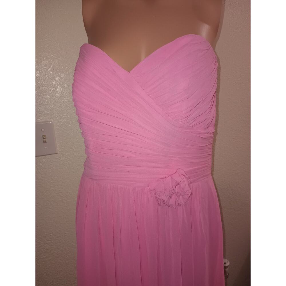 After Six Pink Strapless Sweetheart Gown Size 8 W011 - Picture 5 of 12